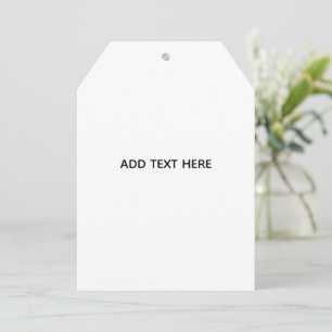 Minimalistisches Weiß Elegant für jeden Anlass Karte