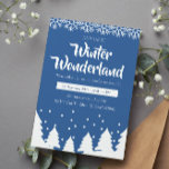 Minimalistisches Winter Wonderland Party Einladung<br><div class="desc">Unsere illustrierten Einladungen bieten eine fesselnde Abkehr von traditionellen,  gewöhnlichen Designs. Was unsere Produkte auszeichnet,  ist ihr einzigartiger und bezaubernder illustrierter Stil. Statt herkömmlicher,  schlichter Einladungen setzen wir jedes Stück mit Kunst und Fantasie ein und verwandeln Ihre Veranstaltungshinweise in ein Kunstwerk.</div>