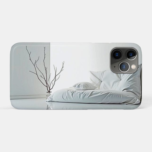 Minimalistisches Zen-Innendesign Case-Mate iPhone Hülle (Rückseite (Horizontal))