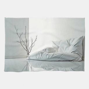 Minimalistisches Zen-Innendesign Geschirrtuch