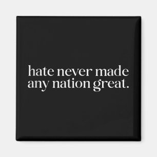 Minimalistisches Zitat Demokratischer Präsident Li Magnet