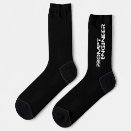 Minimalistisches Zitat des Ingenieurs Socken