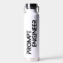 Minimalistisches Zitat des Ingenieurs Trinkflasche