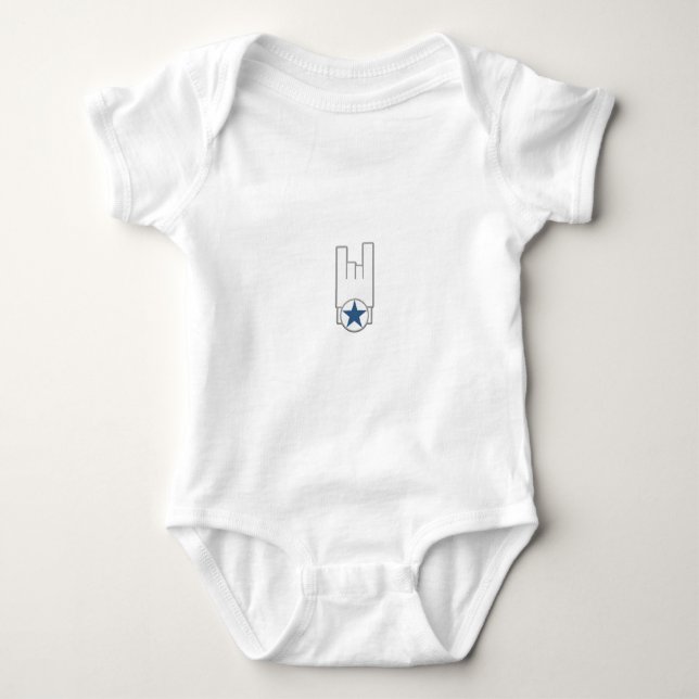 MINIROC BOI (HOOD.METAL.R&B) BABY STRAMPLER (Vorderseite)