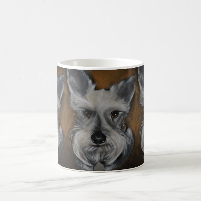 Minischnauzer-Kaffee-Tasse 2 Kaffeetasse (Mittel)
