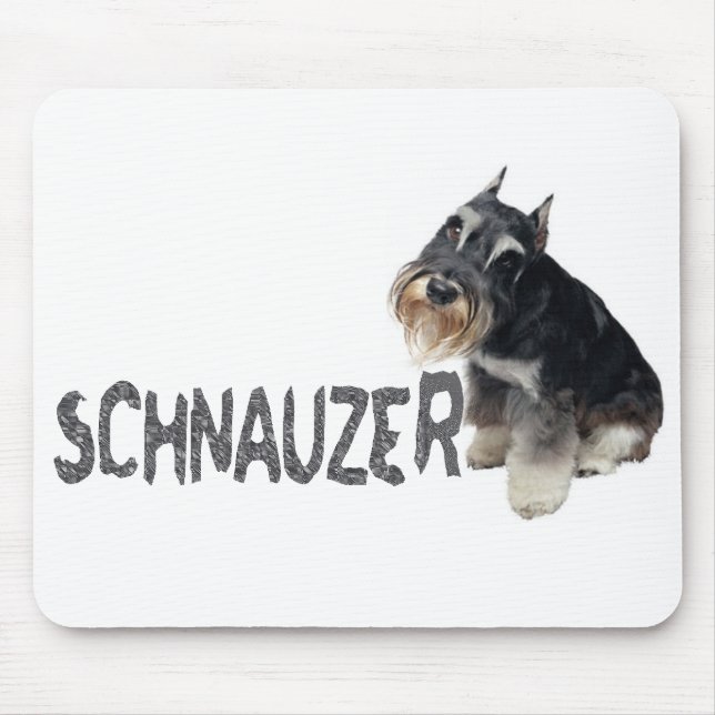 MiniSchnauzer Mousepad (Vorne)
