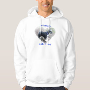 MiniSchnauzers sind von HerzHoodie voll Hoodie