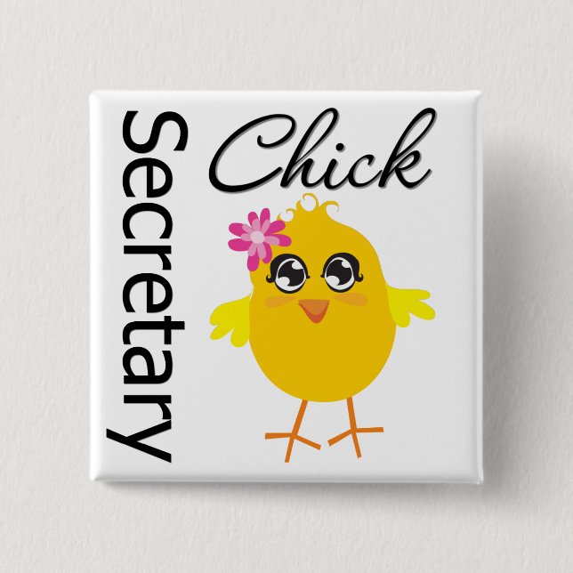 Minister Chick Button (Vorderseite)