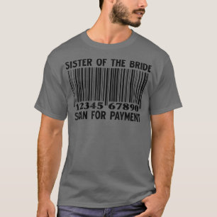 Minister der Braut auf Zahlung der Hochzeitsreise T-Shirt