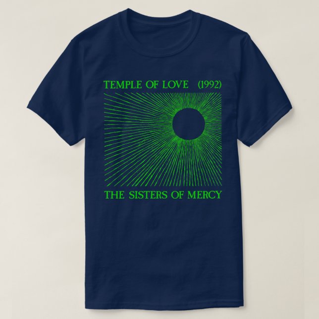 Minister des Gnadentempels der Liebe T-Shirt (Design vorne)
