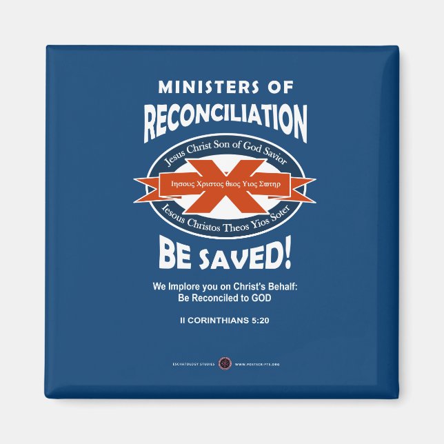 Minister für Aussöhnung Magnet (Vorne)