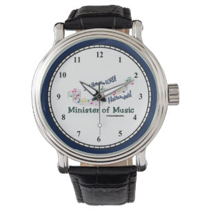 Minister für Musik Armbanduhr
