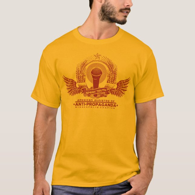 Ministère de T-shirt d'Anti-Propagande (Devant)