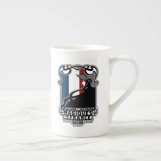 Ministère des Affaires Magiques de la France Logo Prozellantasse (Rechts)