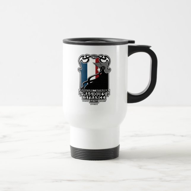 Ministère des Affaires Magiques de la France Logo Reisebecher (Rechts)