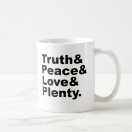 Ministerien der Wahrheit u. des Friedens u. der Kaffeetasse