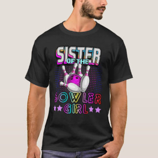 Ministerin der Matching Family Bowling der Bowler  T-Shirt