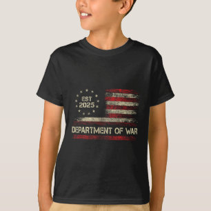 Ministerium des Krieges wurde 2025 wiedergegründet T-Shirt
