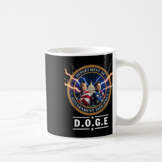 Ministerium für Regierungseffizienz Doge Trump 47 Kaffeetasse