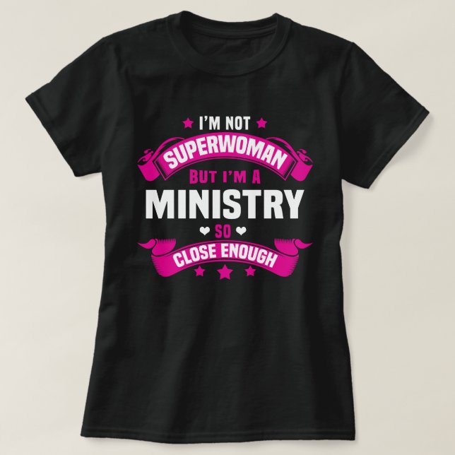 Ministerium T-Shirt (Design vorne)