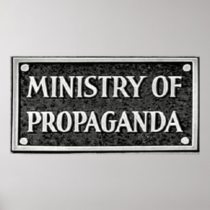 Ministerium von Propaganda Poster