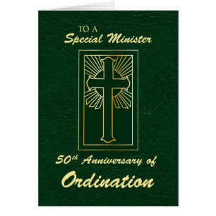 Ministre 50e anniversaire de l'Ordination Green