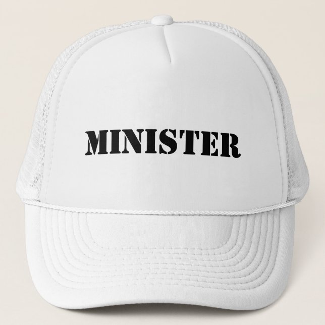MINISTRE CASQUETTE DE BASEBALL (Devant)
