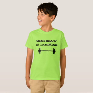 Minitier im Trainings-Shirt T-Shirt