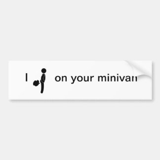 Minivan-Autoaufkleber Autoaufkleber