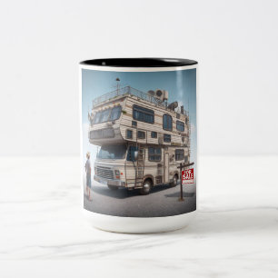 Minivan Camper Comedy Tasse - Sip and Smile!