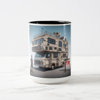 Minivan Camper Comedy Tasse - Sip and Smile!