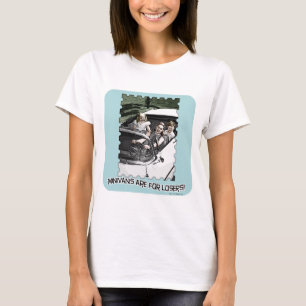 Minivans sind für Verlierer Funny Retro Art Motto T-Shirt