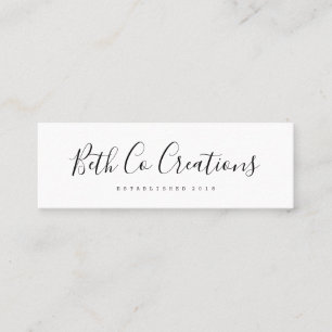 MiniVisitenkarte Mini Visitenkarte