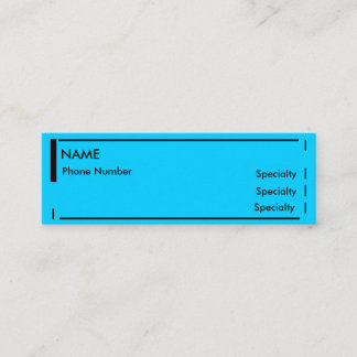 Minizusammenfassung Mini Visitenkarte