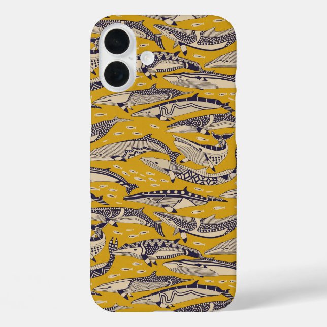 Minkwal Gold iPhone 16 Plus Hülle (Rückseite)