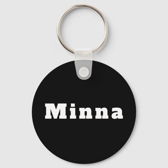 Minna Schlüsselanhänger (Vorderseite)