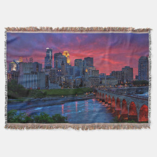 Minneapolis-Augen-Süßigkeit Decke