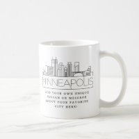 Minneapolis | Designated City Skyline Custom Sloga
