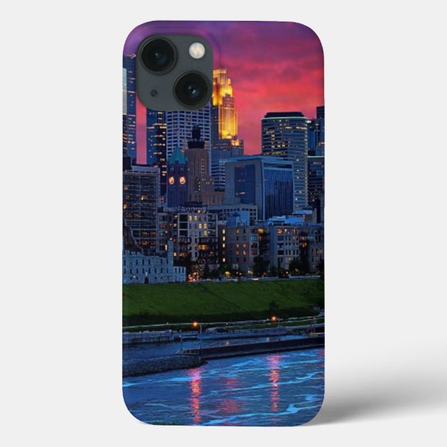 Minneapolis Eye Candy Case-Mate iPhone Hülle (Rückseite)
