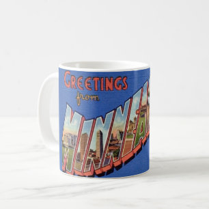Minneapolis Gruß Postkarten Tasse