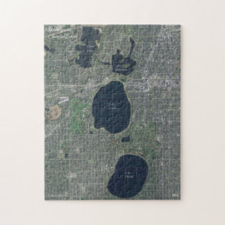 Minneapolis-Kette des See-Puzzlen