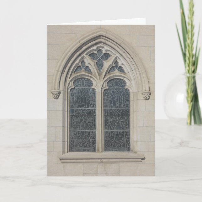 "Minneapolis Methodist Church Window" wird gut Karte (Vorderseite)