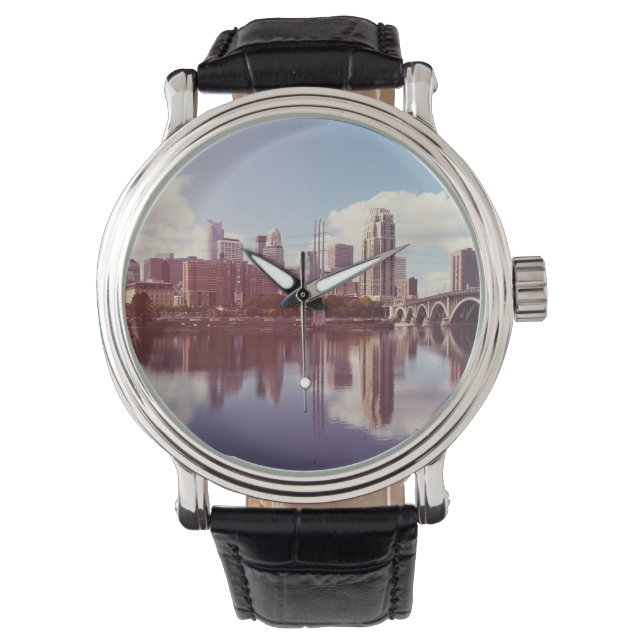 Minneapolis Minnesota Armbanduhr (Vorderseite)