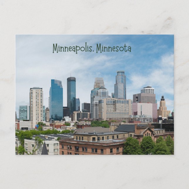 Minneapolis Minnesota Carte postale City Travel (Devant)