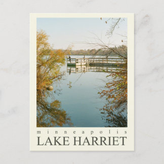 Minneapolis Minnesota | Lake Harriet | 35 mm Film Postkarte