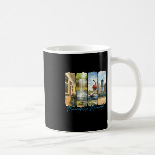 Minneapolis Minnesota Reisereise Pinselstrich S Kaffeetasse
