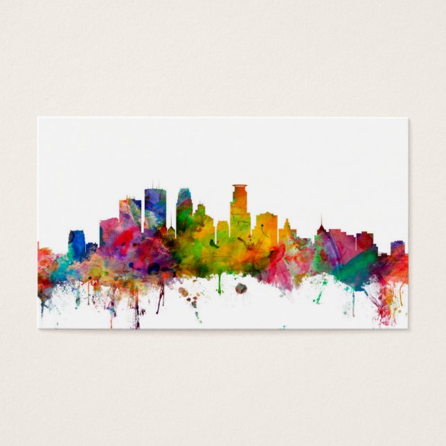 Minneapolis Minnesota Skyline (Vorderseite)
