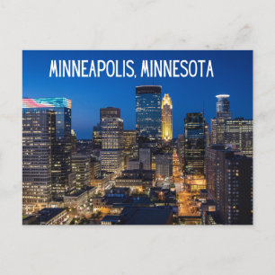 Minneapolis Minnesota Souvenir Carte postale de vo