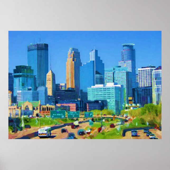 Minneapolis, Minnesota, USA Poster (Vorne)