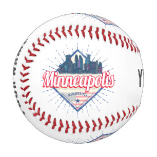 Minneapolis Minnesota USA Skyline Vereinigte Staat Baseball
